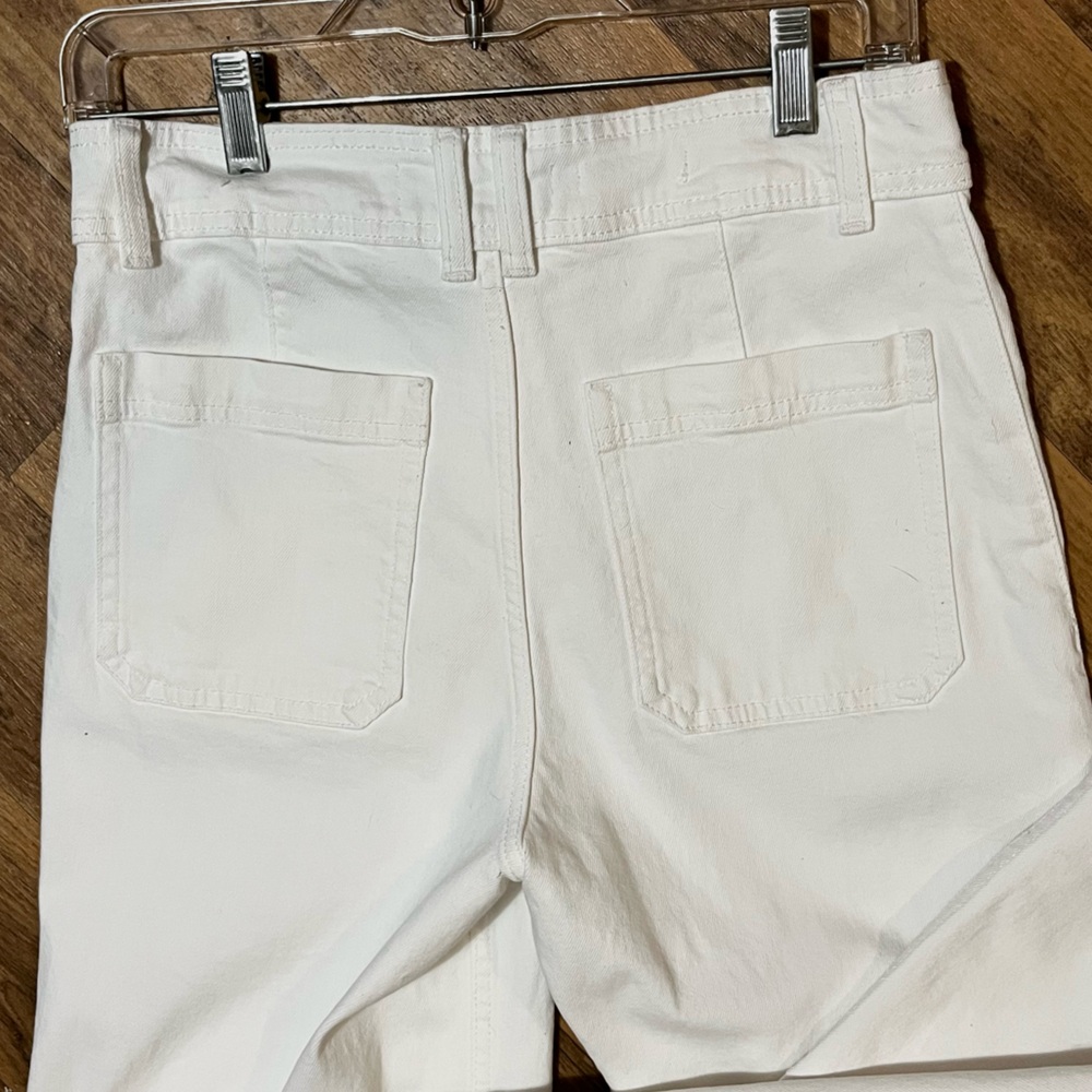 Mango Catherine Culotte High-Rise Jeans - Picture 8 of 13